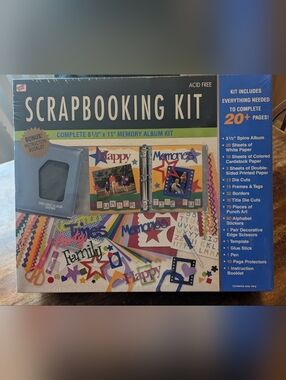 Scrapbooking Kit - Multicolor Memory Album Kit